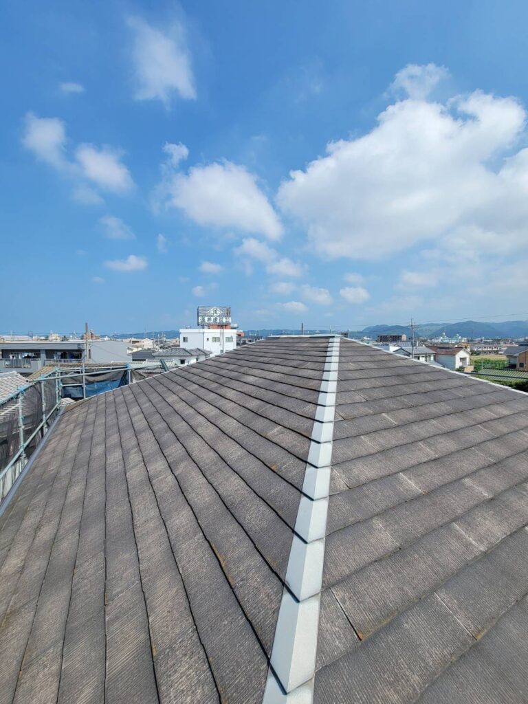 リフォーム前の屋根
カラーベスト
